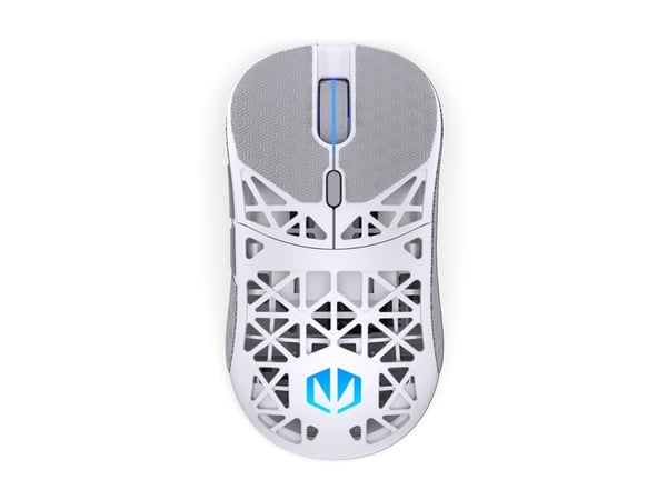 Endorfy LIV Plus - Mus - optisk - trådløs - Bluetooth, 2.4 GHz - USB trådløs mottaker - onyx white