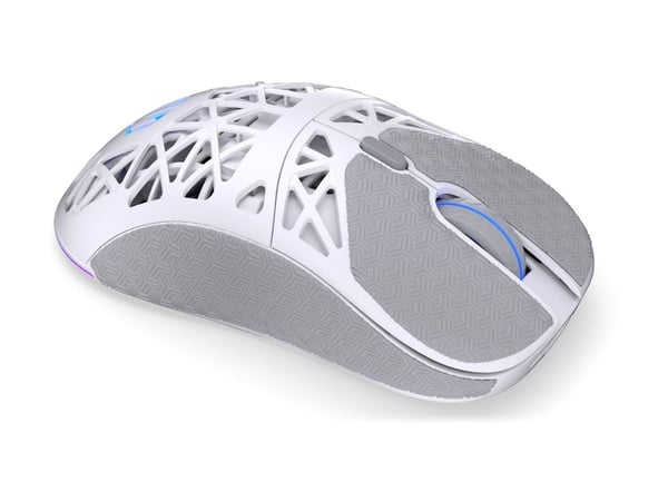 Endorfy LIV Plus - Mus - optisk - trådløs - Bluetooth, 2.4 GHz - USB trådløs mottaker - onyx white