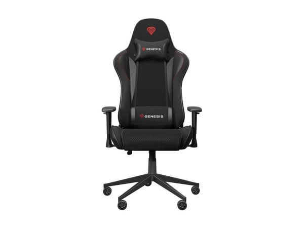 Genesis Nitro 440 G2 - Spillestol - ergonomisk - armlener - T-formet - tipping - SensiMesh fabric, økolær - svart