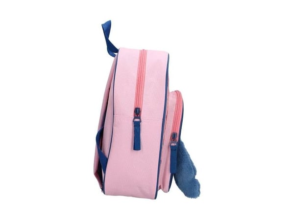 Vaaleanpunainen Stitch reppu