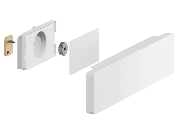 TESA 700470000000, Holder, Hvit, Plast, 1 stykker, 265 mm, 25 mm