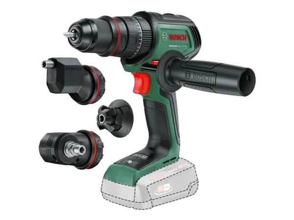 Bosch 0 603 9E2 103, Skrupistol, Pistolhåndtak, 1/2", Hurtigutløsende chuck, Sort, Grønn, Børsteløs - SOLO