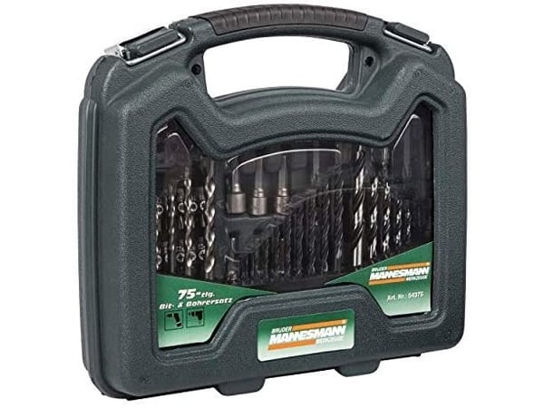Brüder Mannesmann M54375 Mannesmann 75 dele Bor- og bit-sortiment