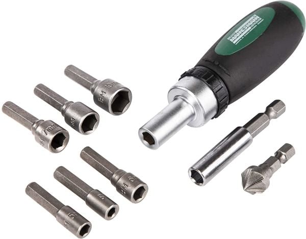 Brüder Mannesmann M54375 Mannesmann 75 dele Bor- og bit-sortiment