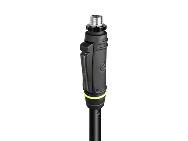Gravity MS 431 HB, Rett mikrofonstativ, Tripod-base, Sort, Stål, Zink, 101 cm