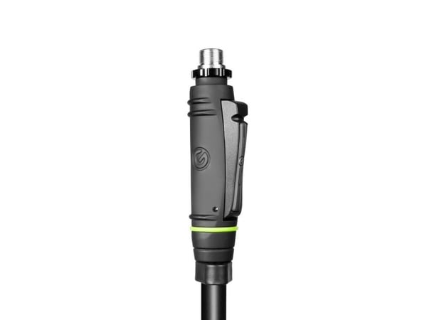 Gravity MS 431 HB, Rett mikrofonstativ, Tripod-base, Sort, Stål, Zink, 101 cm