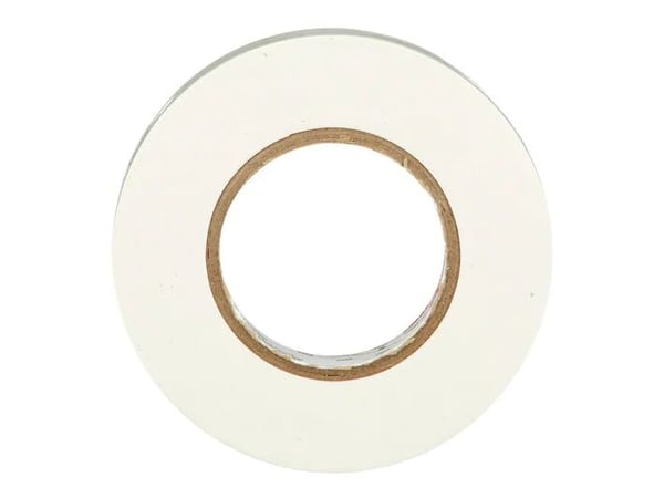 3M 165WH6E, 1 kpl, Valkoinen, PVC-muovi, 600 V, Kupla, 25 m