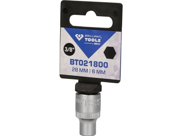 KS TOOLS Werkzeug-maschinen GmbH 3/8" sekskantsokkel, 12 mm (BT021806)
