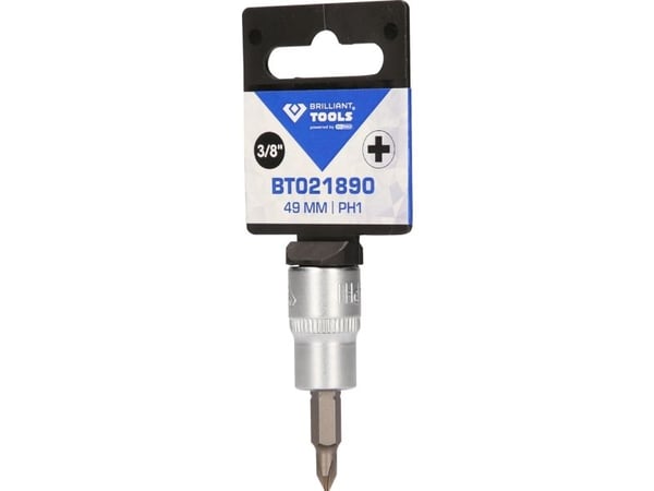 KS TOOLS Werkzeug-maschinen GmbH 3/8" PH stjernebitssokkel, PH2 (BT021891)
