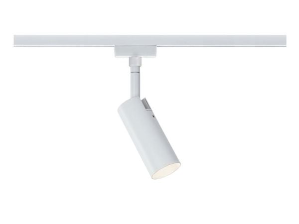 Paulmann Tubo Individual Spot, Spotlight på skinne, 1 ampuller, LED, 3000 K, 190 lm, Hvit