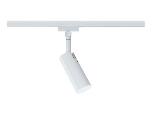 Paulmann Tubo Individual Spot, Spotlight på skinne, 1 ampuller, LED, 3000 K, 190 lm, Hvit