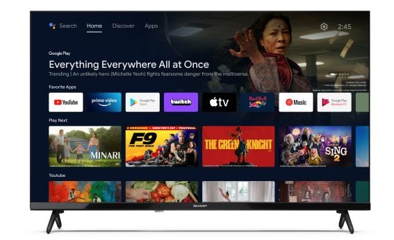 Sharp 32FH4EA TV 81,3 cm (32") HD Smart TV Wi-Fi Svart