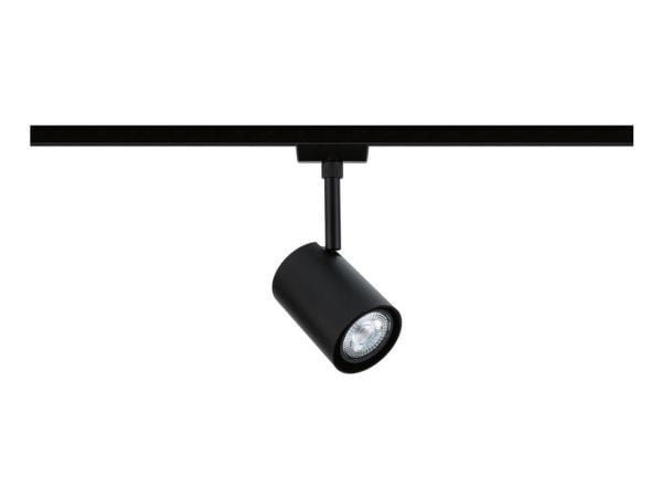 Paulmann Luxe, Spotlight på skinne, GU10, 1 ampuller, LED, 6500 K, Sort