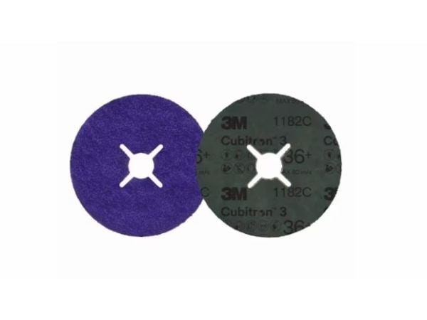 3M 7100310794, Sliperondell, Metall, Rustfritt stål, 12,5 cm, Lilla, 12250 o/min, Keramisk