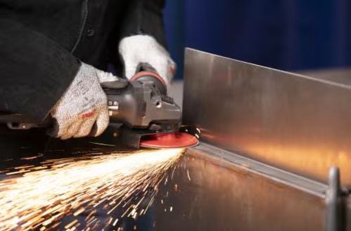 3M 7100310794, Sliperondell, Metall, Rustfritt stål, 12,5 cm, Lilla, 12250 o/min, Keramisk