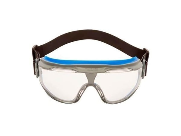 3M Goggle Gear 500 GG501NSGAF-BLU Beskyttelsesbriller med fuldt udsyn Anti-beslagsbeskyttelse Blå , Grå DIN EN 166 3M Goggle Gear 500 GG501NSGAF-BLU Beskyttelsesbriller med fuldt udsyn Anti-beslagsbeskyttelse Blå , Grå DIN EN 166