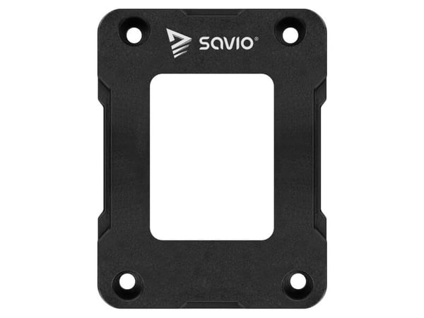 Savio AK-85, Monteringsskena, Svart, LGA 1700, 53 mm, 70 mm, 6 mm