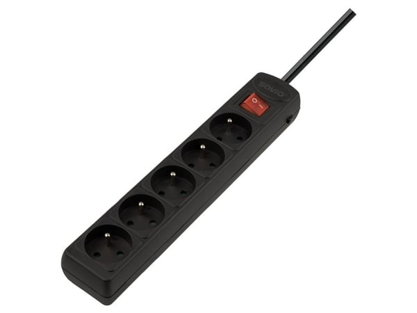 Savio SAVIO CL-180 Verkkolaite IEC C14 - CEE 7/5 (E) 15 cm