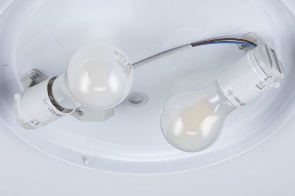 Paulmann Axin, 2 lamppu(a), E27, IP44, Valkoinen