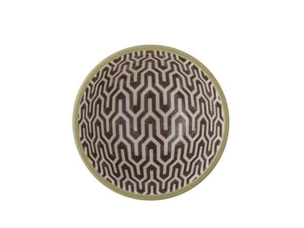 CREATIVE COLLECTION Maple bolle, brun, steingods
