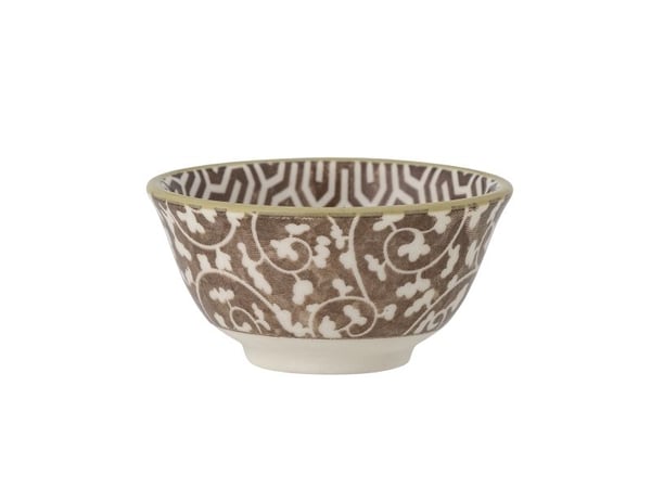 CREATIVE COLLECTION Maple bolle, brun, steingods
