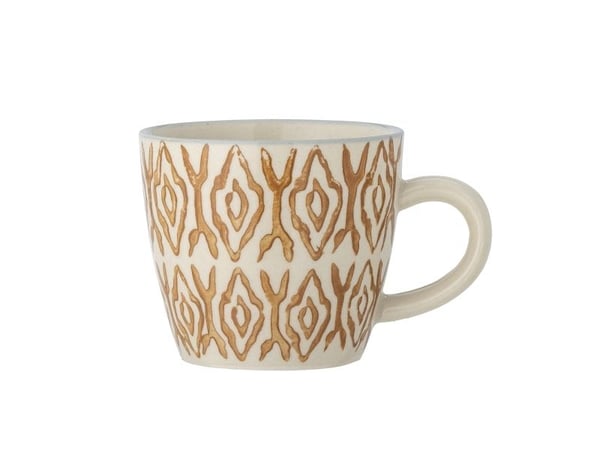 Bloomingville CREATIVE COLLECTION Maple kopp, oransje, steingods