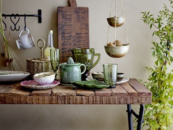 Bloomingville CREATIVE COLLECTION sitruspresse Liselu, grønn, steingods