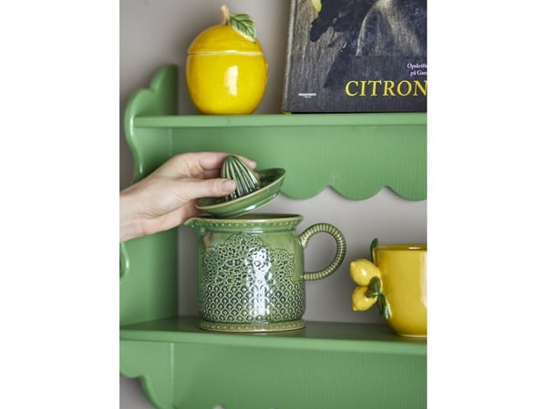 Bloomingville CREATIVE COLLECTION sitruspresse Liselu, grønn, steingods