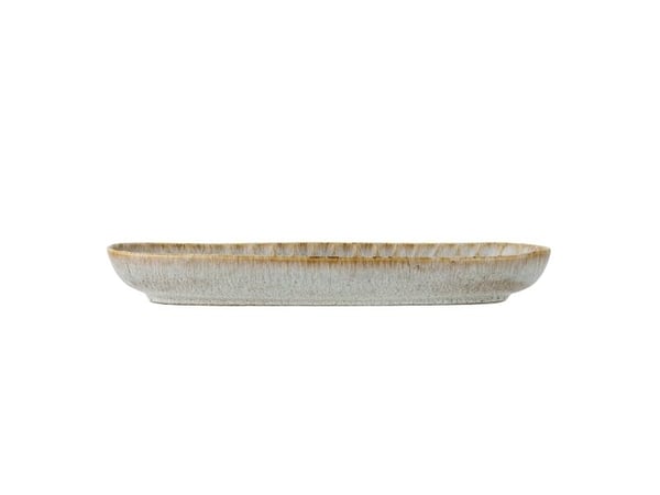 CREATIVE COLLECTION Fleur serveringsfat, natur, steingods