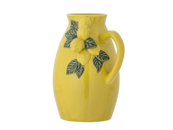 CREATIVE COLLECTION Limone mugge gul steintøy