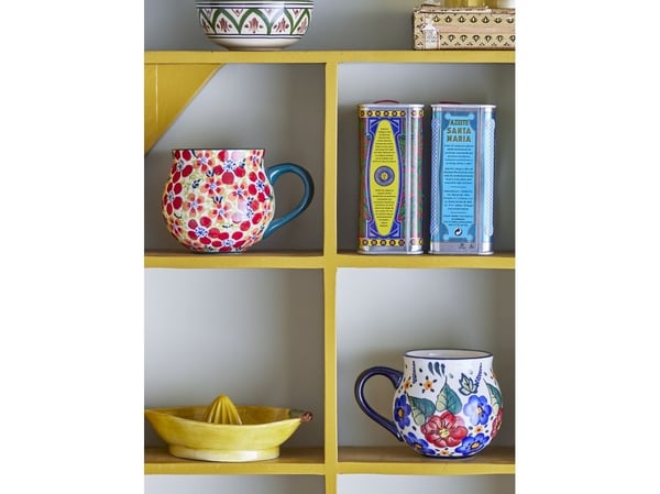 Bloomingville CREATIVE COLLECTION blomsterkrukke/kopp – multifarget steingods