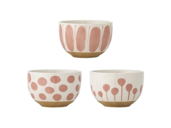 CREATIVE COLLECTION Linora bolle, rosa, steingods CREATIVE COLLECTION Linora bolle, rosa, steingods