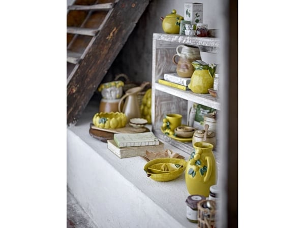 Bloomingville CREATIVE COLLECTION Limone mugge, gul, steingods