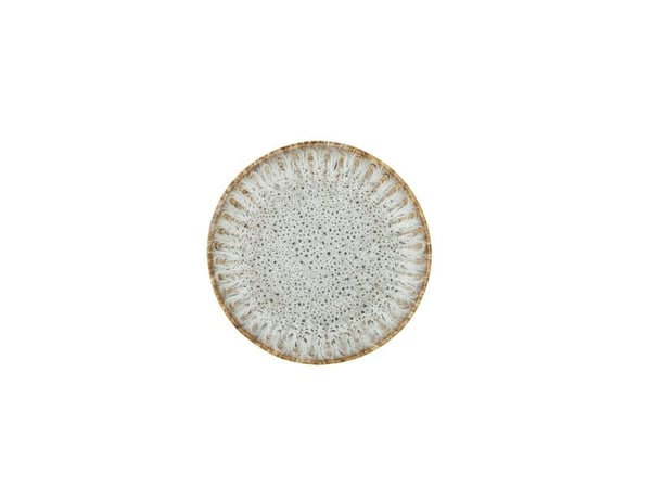 Bloomingville Creative Collection Fleur tallerken, natur, steingods