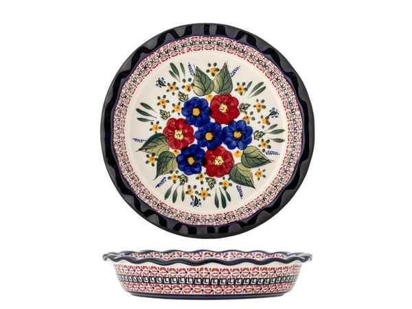 CREATIVE COLLECTION blomsterfat, multicolor, stengods