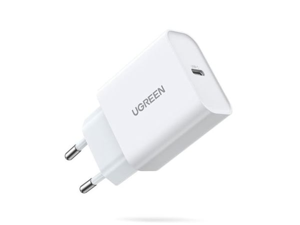 Ugreen - Strømadapter - 18 watt - PD 3.0, QC 4.0 (24 pin USB-C) - hvit - Europa