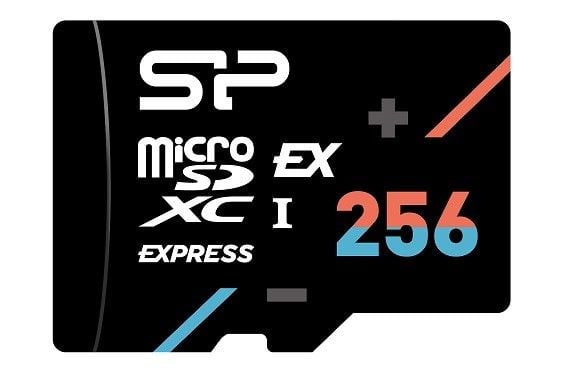 SILICON POWER Hypera - Flashminnekort - 256 GB - A1 / Video Class V30 / UHS-I U3 / Class10 - microSD PCI Express Gen 3x1 UHS-I