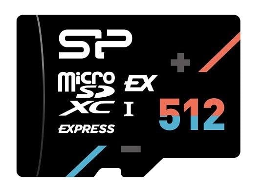SILICON POWER Hypera - Flashminnekort - 512 GB - A1 / Video Class V30 / UHS-I U3 / Class10 - microSD PCI Express Gen 3x1 UHS-I