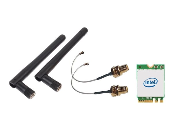 Shuttle WLN-M3 - Nettverkskort - M.2 2230 (NGFF) - Bluetooth 5.2, Wi-Fi 5, Wi-Fi 6