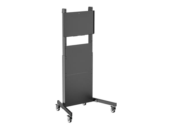 VivoLink - Vagn - för platt panel - with 4" casters - låsbar - stål - svart - skärmstorlek: upp till 75 tum - golvstående