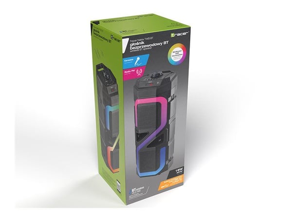 Tracer Natrix - Selskapshøyttaler - for bærbar bruk - trådløs - Bluetooth - 16 watt