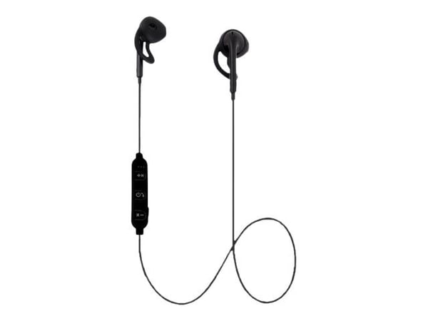 Esperanza EH187K - Hörlurar med mikrofon - inuti örat - montering bakom nacken - Bluetooth - trådlös