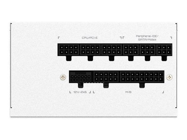 Gigabyte UD850GM PG5 V2 ICE - Strømforsyning (intern) - ATX12V 3.1/ EPS12V - 80 PLUS Gold - AC 100-240 V - 850 watt - aktiv PFC