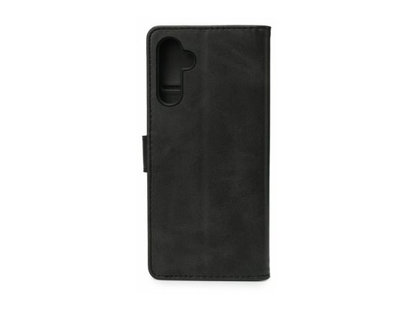 eSTUFF WALES - Flipomslag til mobiltelefon - polyuretan (PU) - sort - for Samsung Galaxy A26