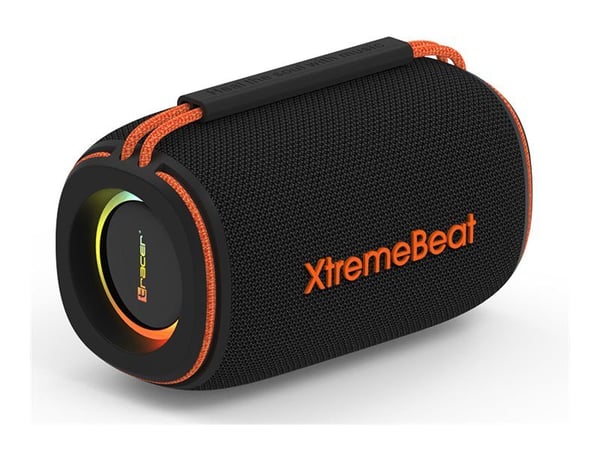 Tracer XtremeBeat Lite - Høyttaler - for bærbar bruk - trådløs - Bluetooth - 10 watt - svart