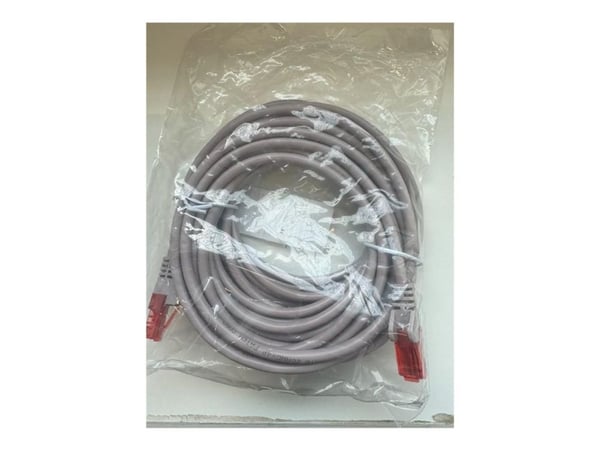 MicroConnect - Patch-kabel - RJ-45 (hane) till RJ-45 (hane) - 2 m - 4.5 mm - U/UTP, oskärmad - CAT 5e - rund, hakfri, tvinnad - grå, lavendel (pake...