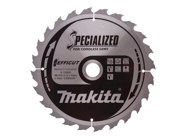Makita SIRKELSAG 270 x 30 x 24-TANN TREEFFEKT
