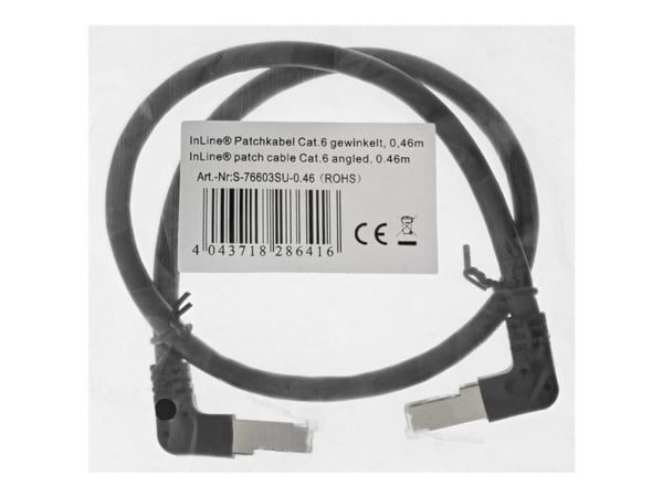 InLine S-76603SU-2.36, 2,36 m, Cat6, S/FTP (S-STP), RJ-45, RJ-45