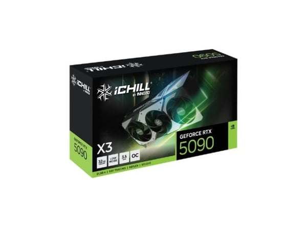Inno3D iChiLL GeForce RTX 5090 X3 - Grafikkort - GeForce RTX 5090 - 32 GB GDDR7 - PCI Express 5.0 - HDMI, 3 x DisplayPort