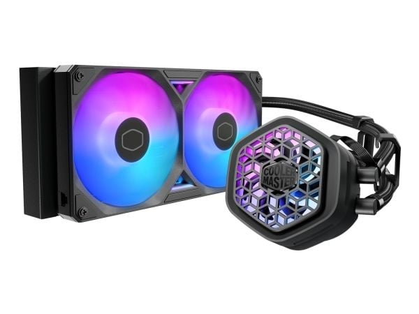 Cooler Master MasterLiquid 240 Atmos II - Væskekjølesystem for prosessor - Radiatorstørrelse: 240 mm - (for: LGA1851, LGA1700, LGA1200, LGA1151, LG...